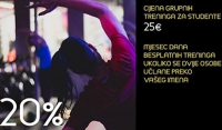 Ako si student i želiš da treniraš, onda imamo super ponudu za tebe!